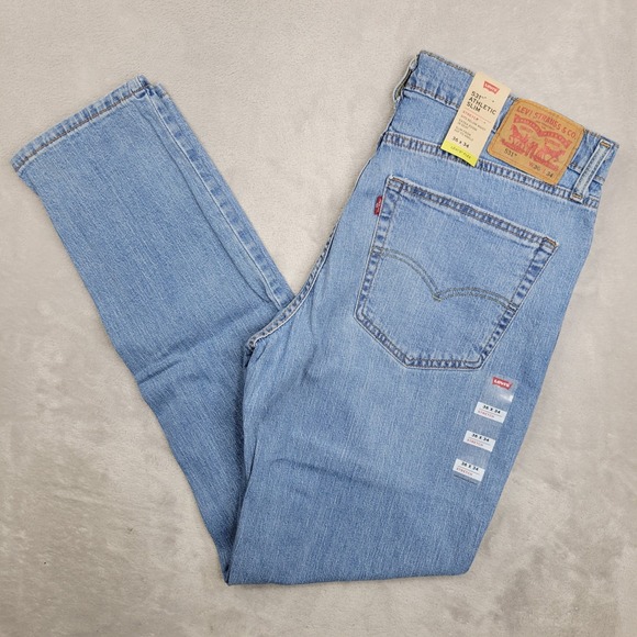 Levis 531 Jeans Mens 36x34 Denim Pant Athletic Slim Flex Stretch Hip 854940031 - Picture 1 of 6